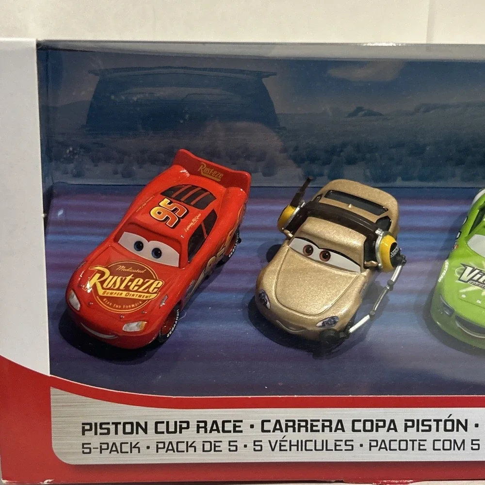 Disney Pixar Cars 3 Piston Cup Race 5 Pack w/Shannon Spokes New‎